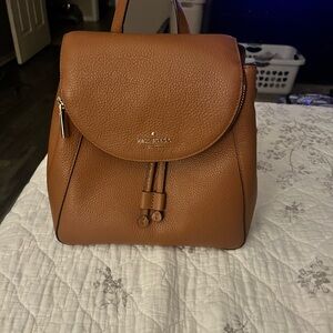 Kate Spade leather backpack purse